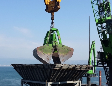 Electro Hydraulic Clamshell Grab